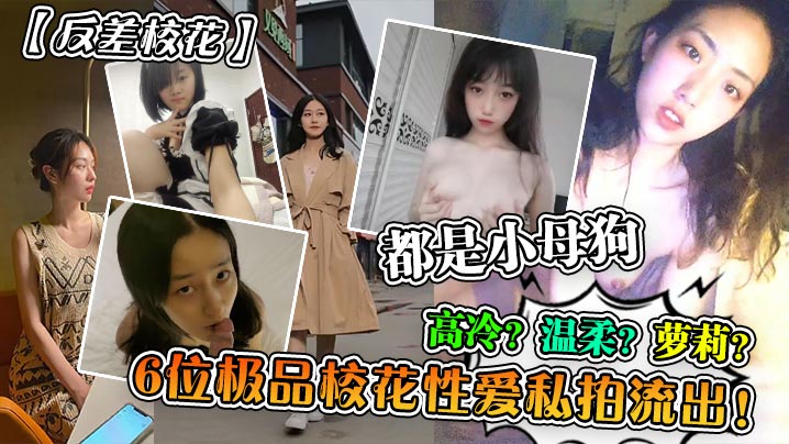 QFK-348 反差校花6位极品校花性爱私拍流出高冷温柔萝莉都是小母狗