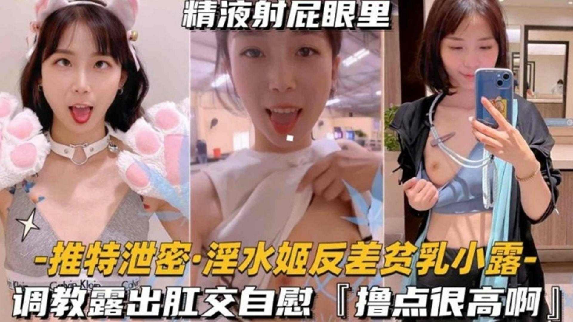 淫水姬反差贫乳“小露”调教露出肛交自慰，撸点很高啊 HD