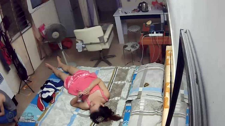 家庭监控泄露监控破解两夫妻家里做爱vlog出品