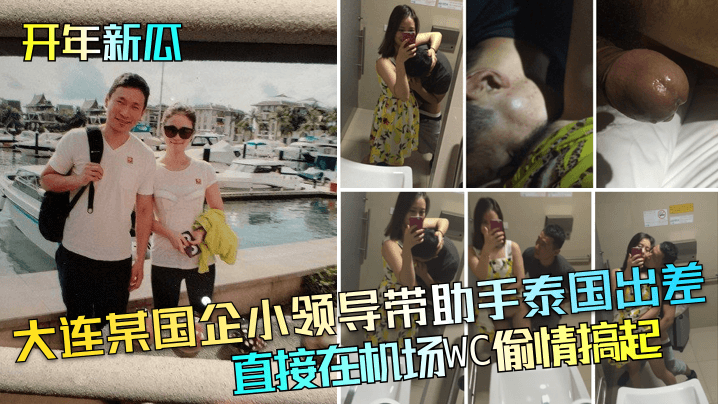 开年新瓜大连某国企小领导带助手泰国出差直接在机场WC偷情搞起 在线播放
