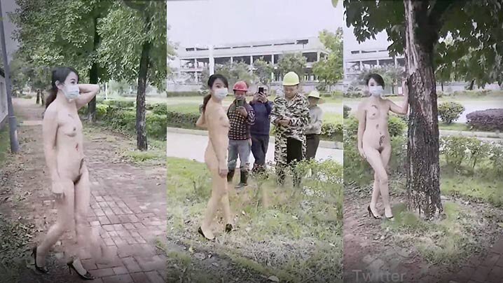露出淫妻震惊最新超顶流出露出狂人淫妻悠悠姐全裸艺术逛马路吓坏路人工地大哥们尾随交谈纷纷拍照拥抱合影惊呆下巴 在线播放