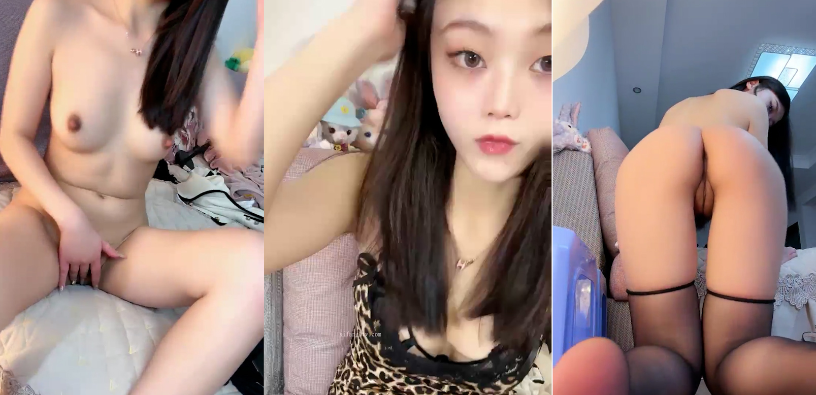 模特身材的豹纹妹子,全裸特写鲍鱼手指掰穴,卫生间尿尿超多角度展现美鲍鱼