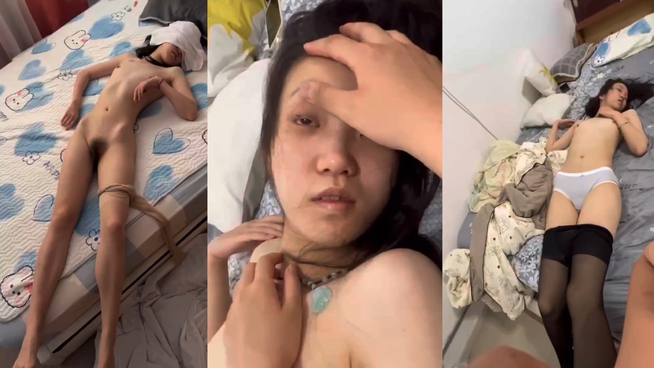 【强奸迷奸】绝美空姐被吊起来捆绑迷奸