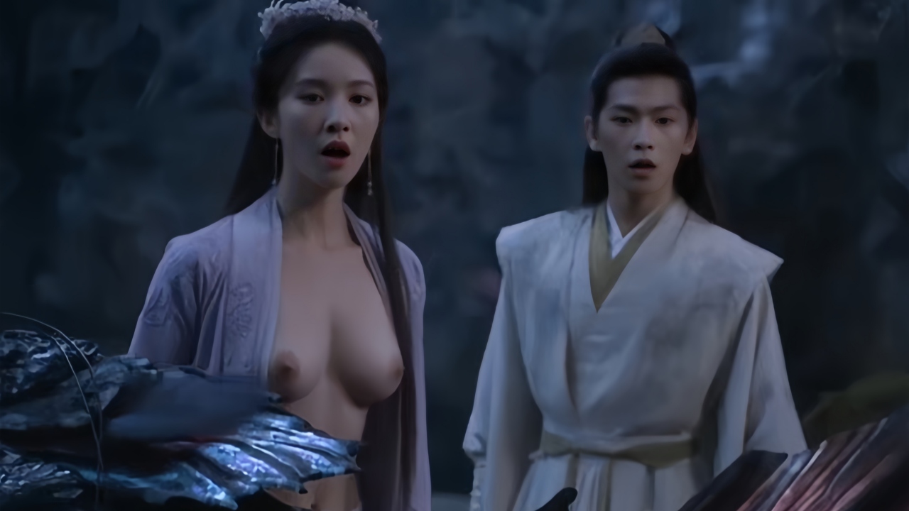 【AI换脸】魔改电视剧《凡人修仙传》南宫婉与韩立误吃春药意乱情迷一夜情！
