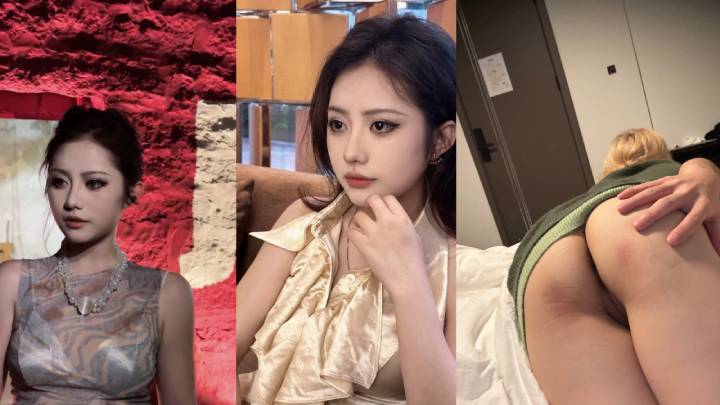 【国产主播】后入穿着豹纹内衣的极品少女