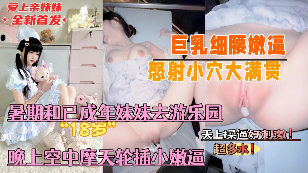 【真实乱伦原创】暑假带着已公主的亲妹妹去游乐园，晚上空中摩天轮插小嫩逼