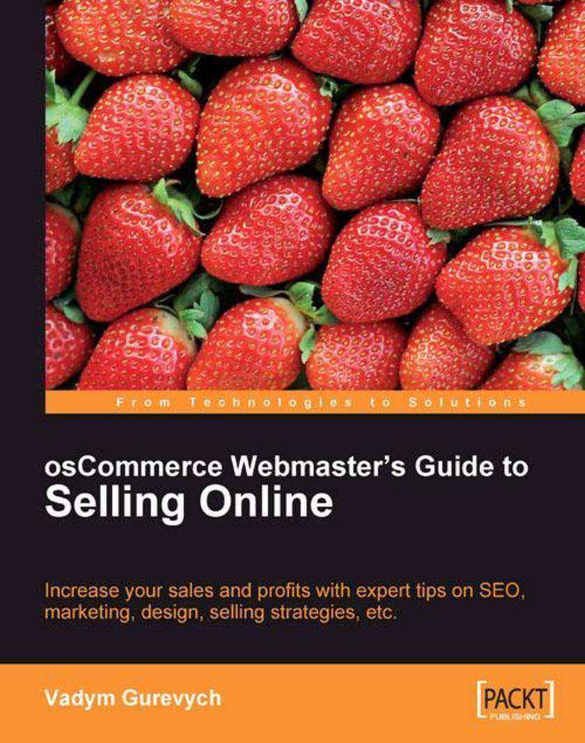 osCommerce Webmaster’s Guide to Selling Online