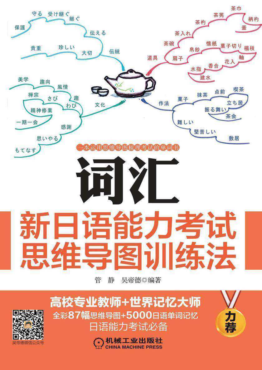 词汇:新日语能力考试思维导图训练法