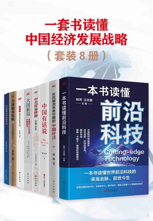 一套书读懂中国经济发展战略(套装8册)