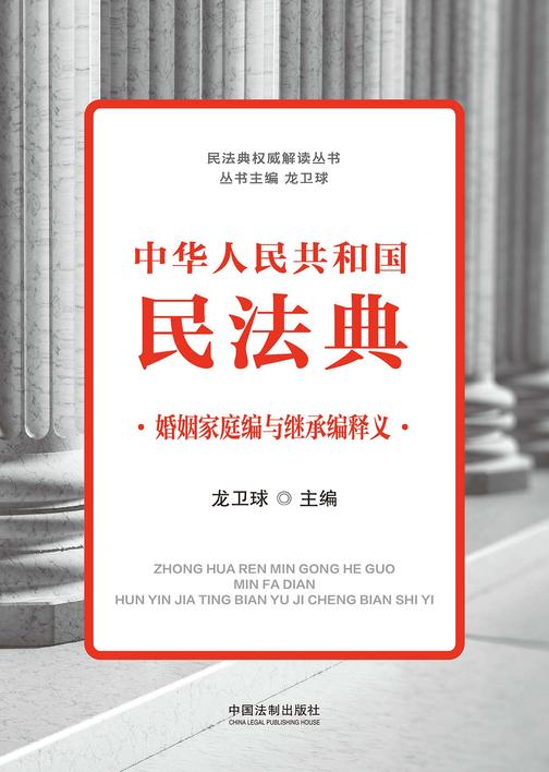 中华人民共和国民法典婚姻家庭编与继承编释义