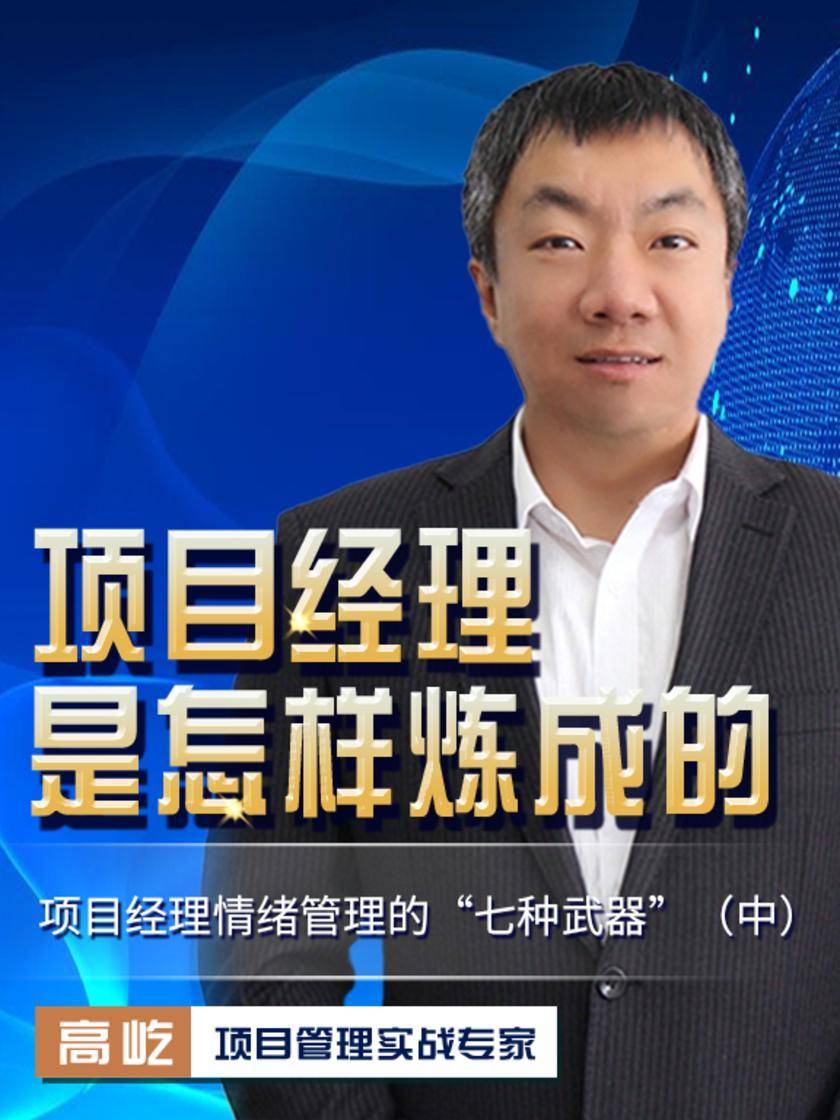 第37集 项目经理情绪管理的“七种武器”(中)(此商品为视频课程)