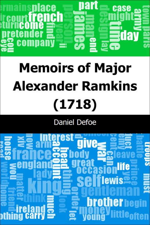 Memoirs of Major Alexander Ramkins (1718)