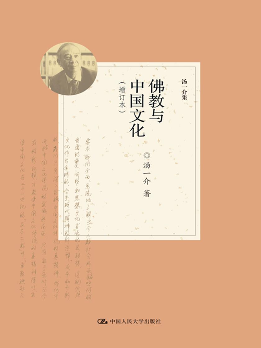 佛教与中国文化(增订本)(汤一介集)