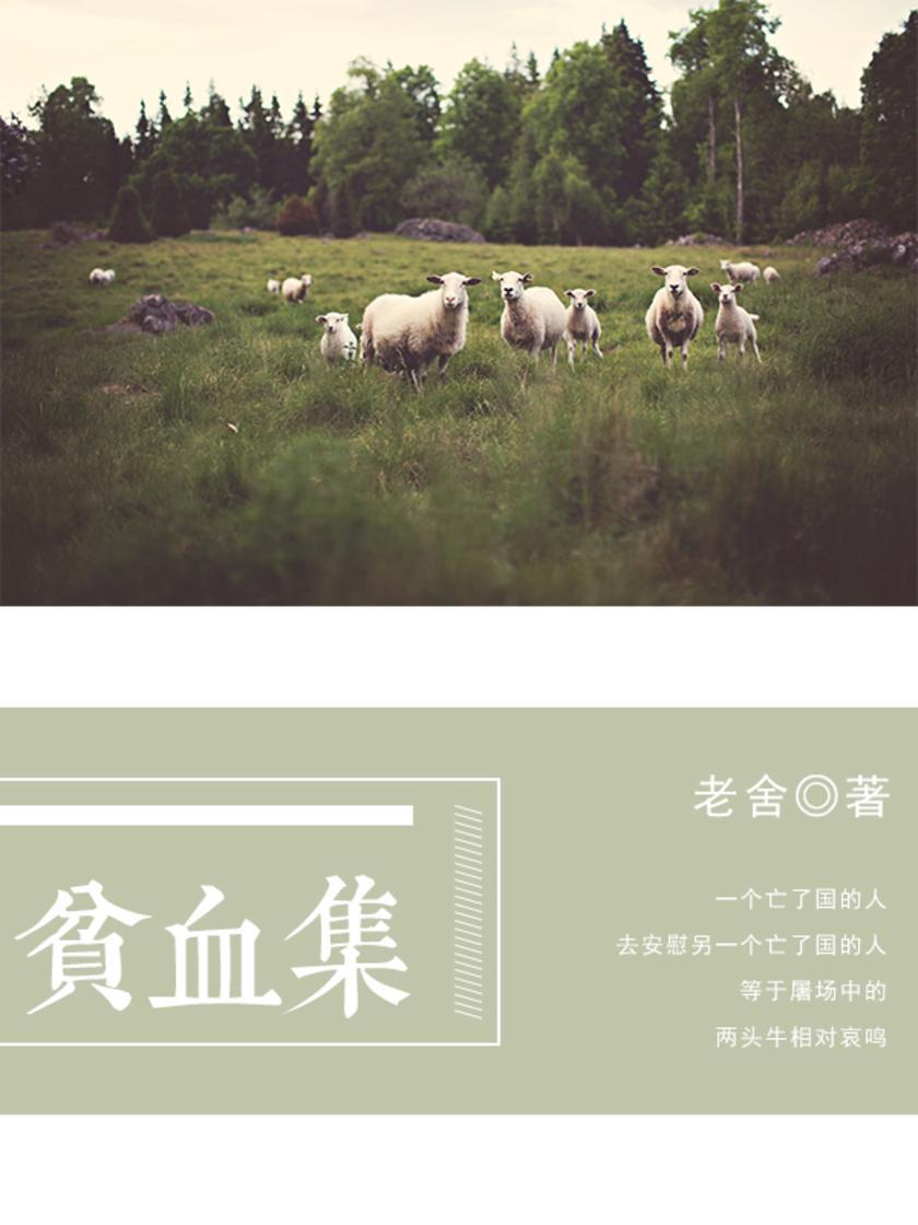 老舍经典：贫血集