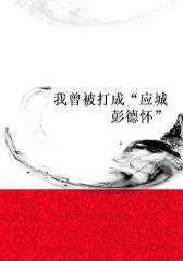 我曾被打成“应城彭德怀”