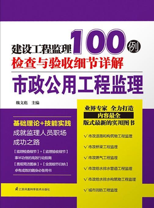 市政公用工程监理(建设工程监理检查与验收细节详解100例)