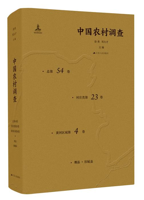 中国农村调查 (总第54卷·村庄类第23卷·黄河区域第4卷)