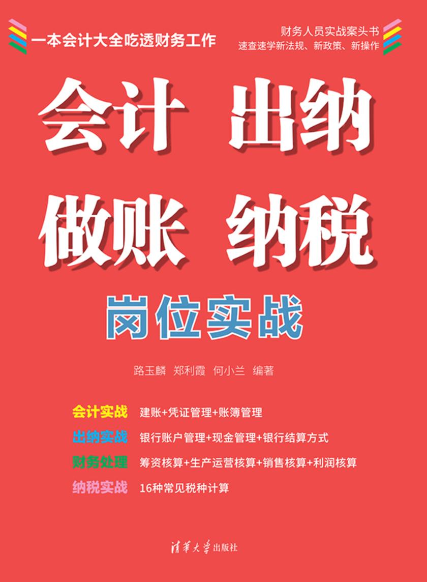 会计 出纳 做账 纳税岗位实战