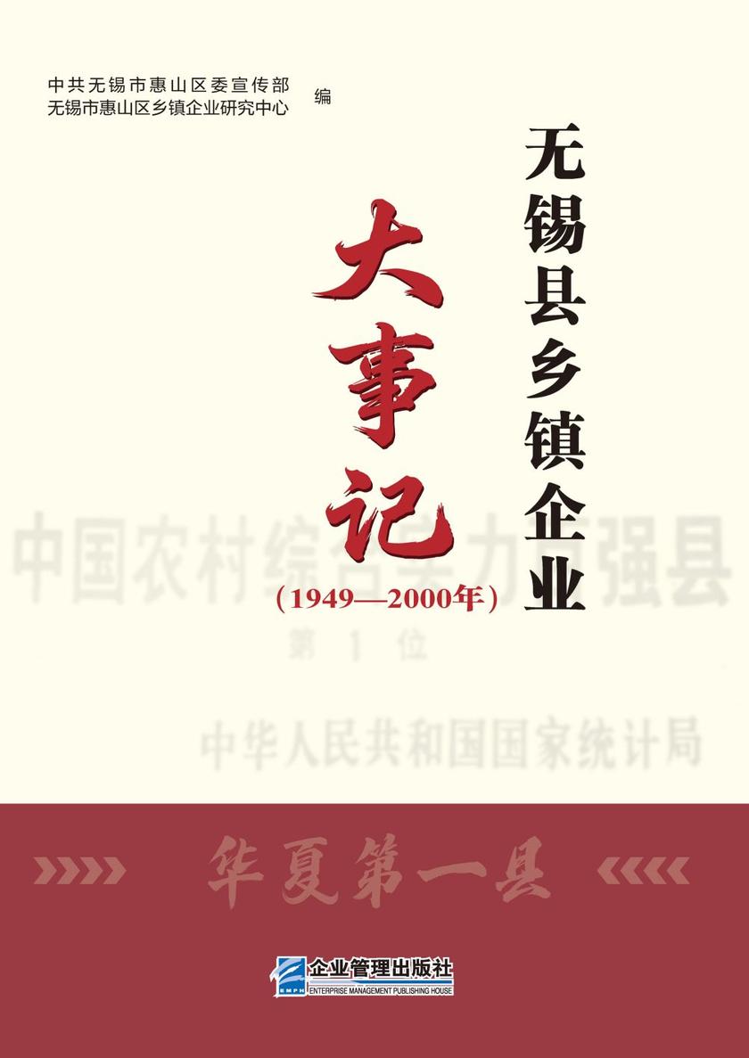 无锡县乡镇企业大事记:1949—2000年