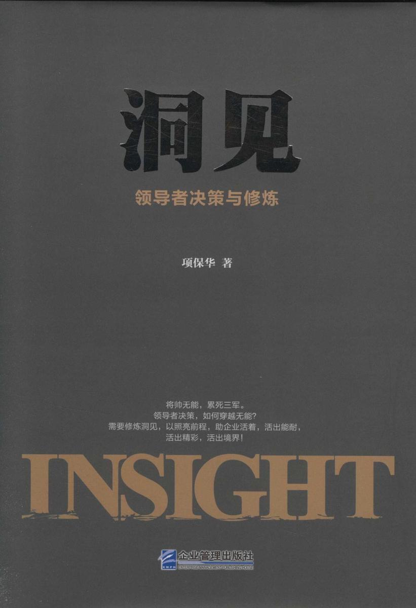 洞见 : 领导者决策与修炼