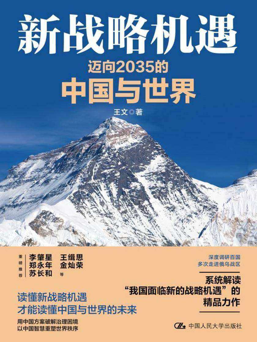 新战略机遇:迈向2035的中国与世界