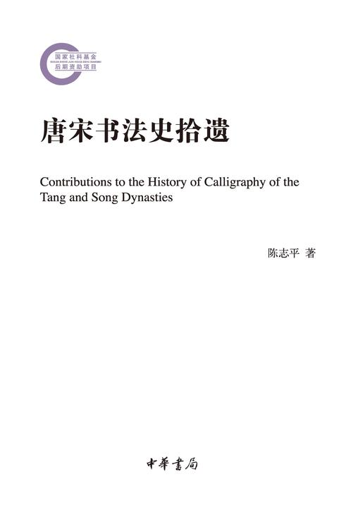 唐宋书法史拾遗--国家社科基金后期资助项目  中华书局出品