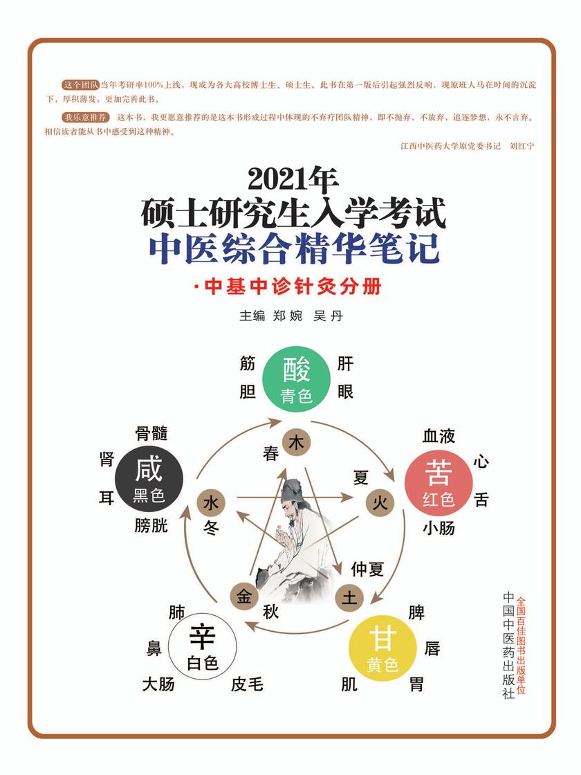 硕士研究生入学考试中医综合精华笔记.中基中诊针灸分册(2021)