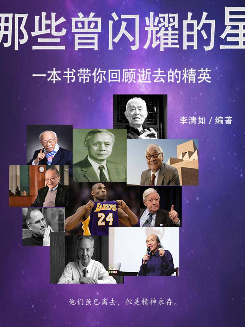 那些曾闪耀的星：一本书带你了解那些逝去的精英