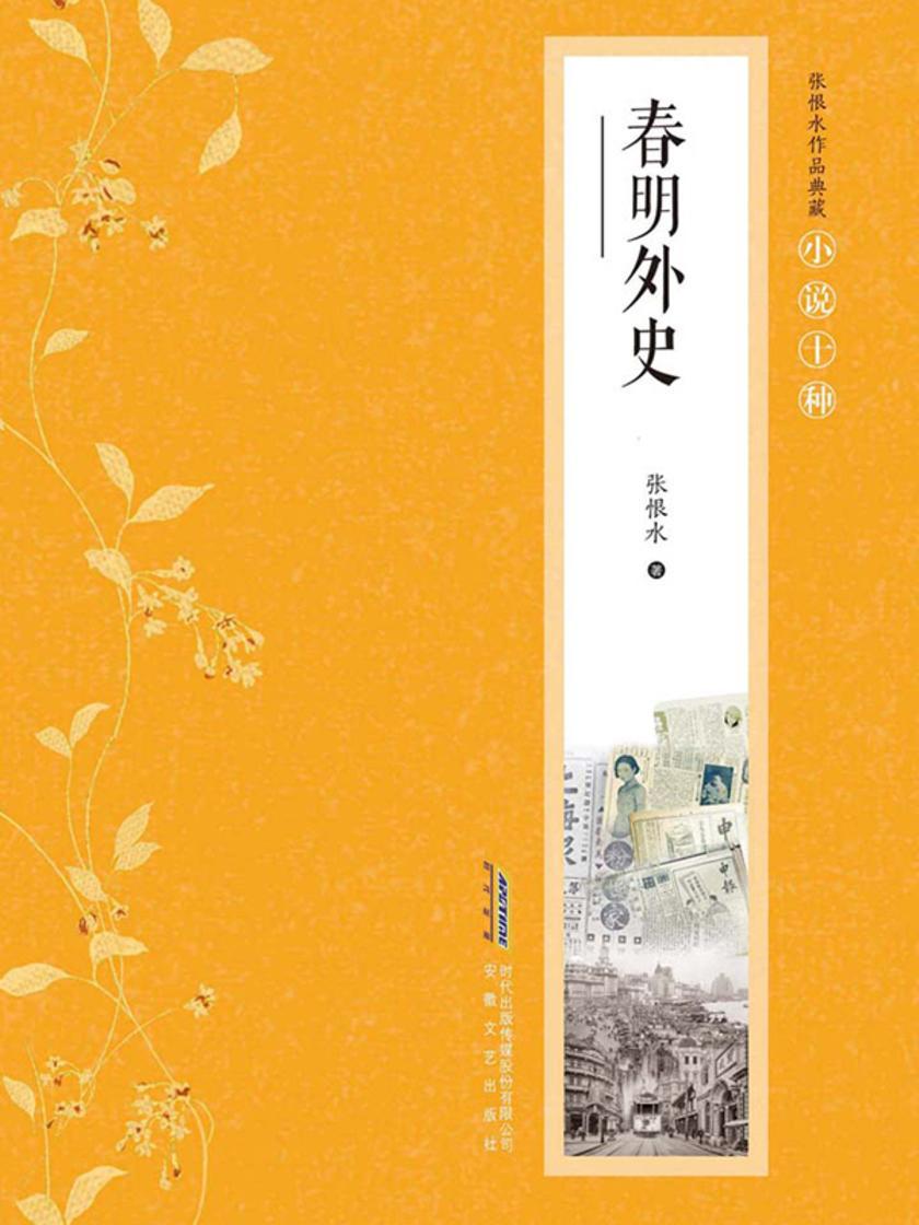 张恨水作品典藏·小说十种:
春明外史(上下)