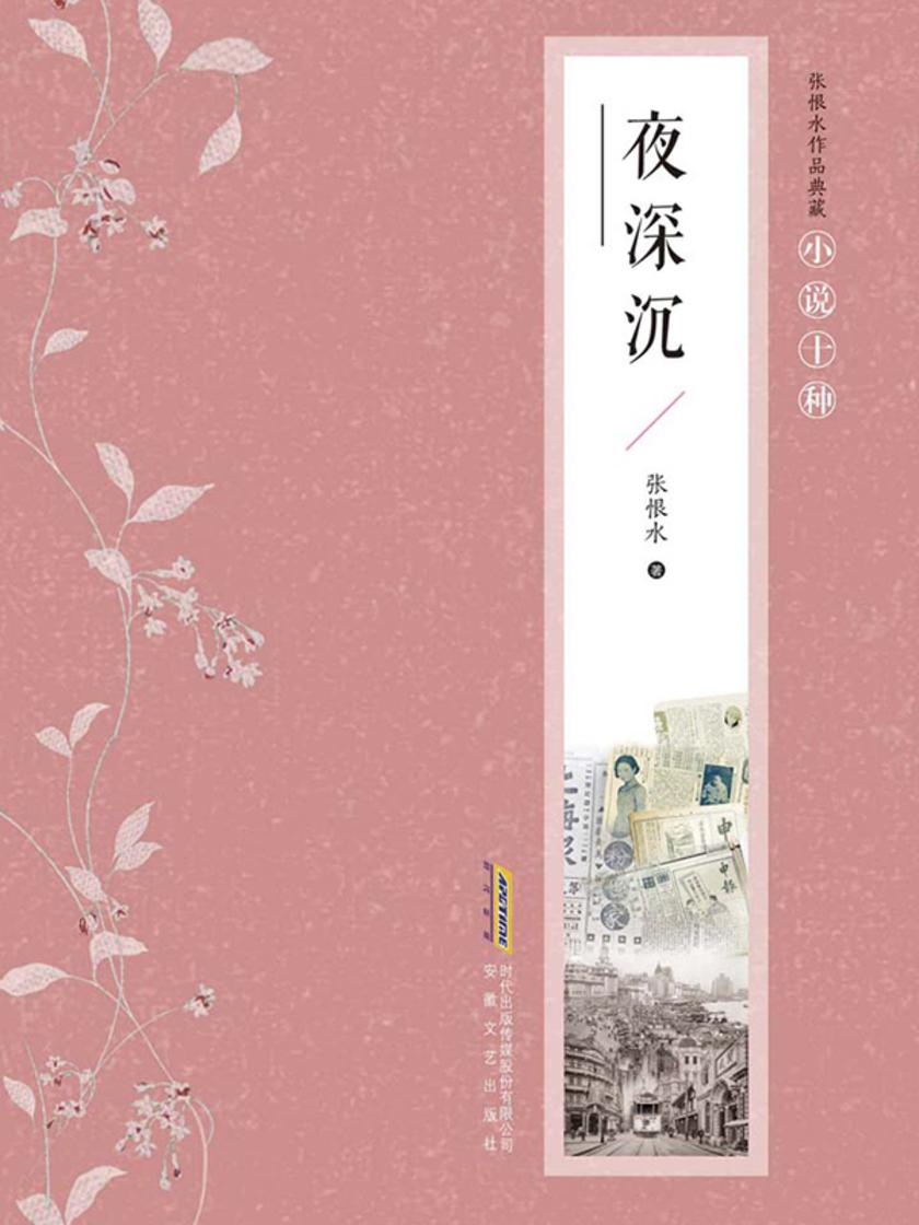 张恨水作品典藏·小说十种:
夜深沉
