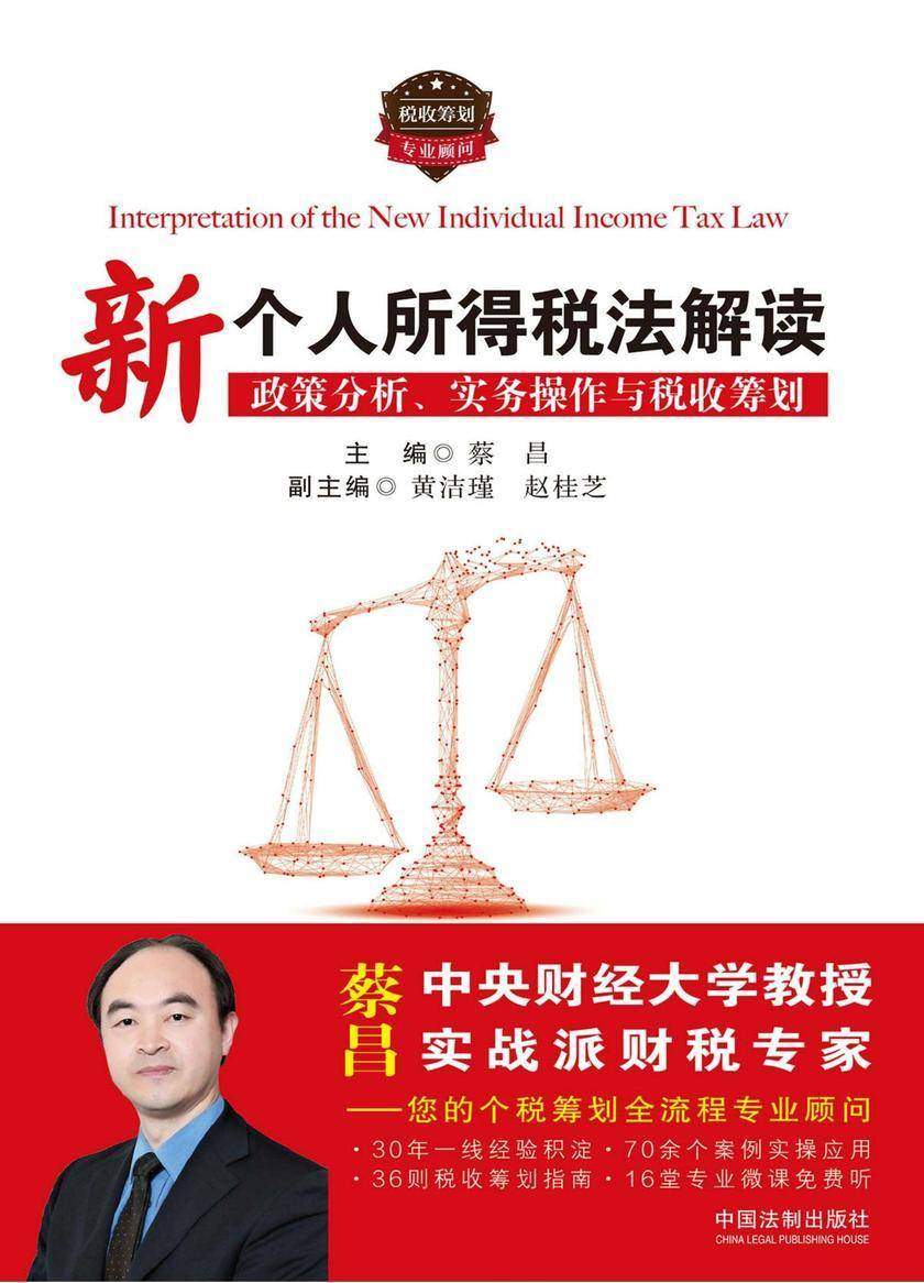 新个人所得税法解读:政策分析、实务操作与税收筹划