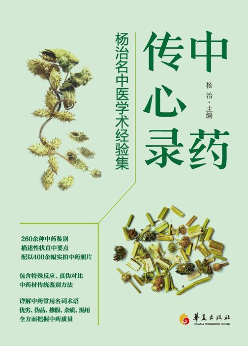 中药传心录:杨治名中医学术经验集