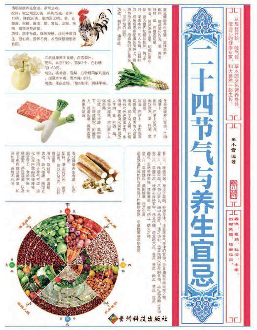 二十四节气与养生宜忌