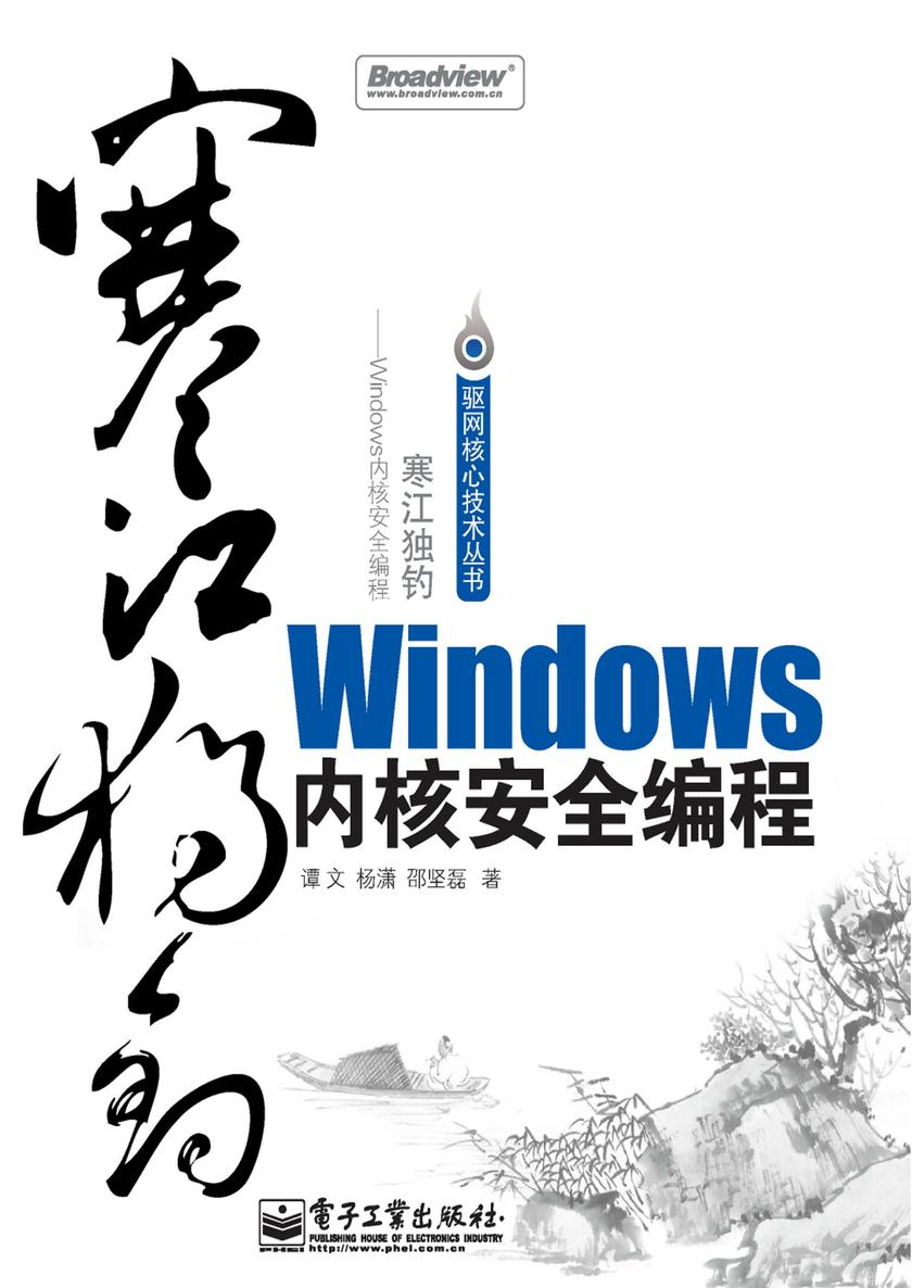 寒江独钓——Windows内核安全编程(含光盘1张)