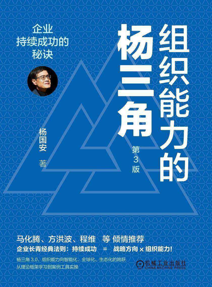 组织能力的杨三角:企业持续成功的秘诀 第3版