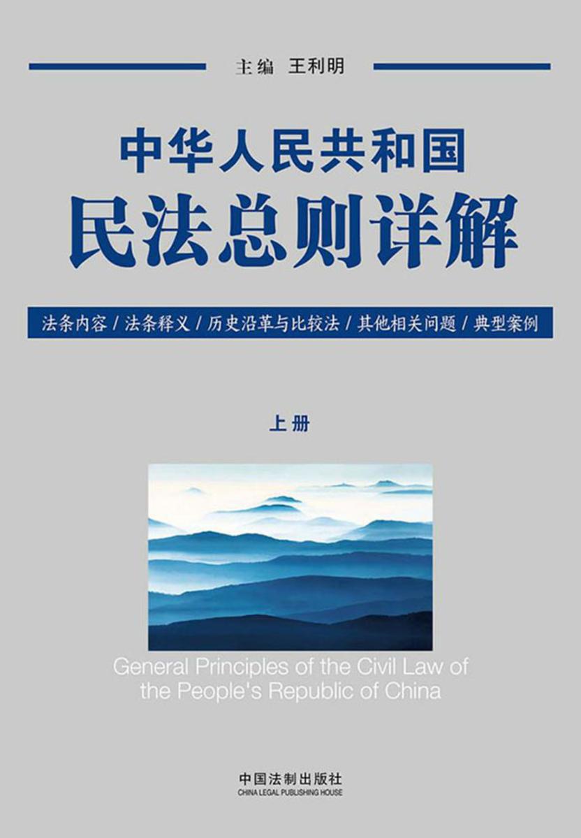 中华人民共和国民法总则详解(上册)
