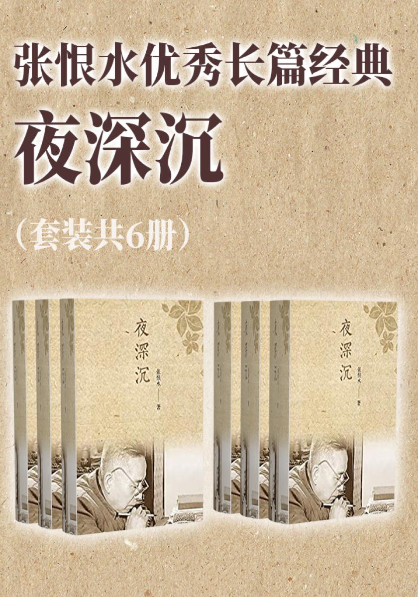 张恨水优秀长篇经典：夜深沉（套装共6册）