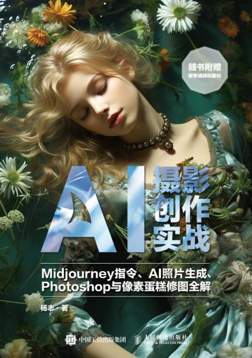 AI摄影创作实战——Midjourney指令、AI照片生成、Photoshop与像素蛋糕修图全解