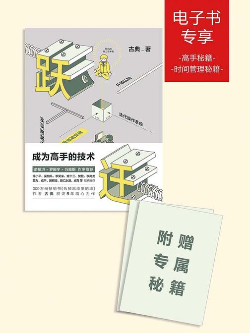 跃迁：成为高手的技术(附赠高手秘籍和时间管理秘籍)