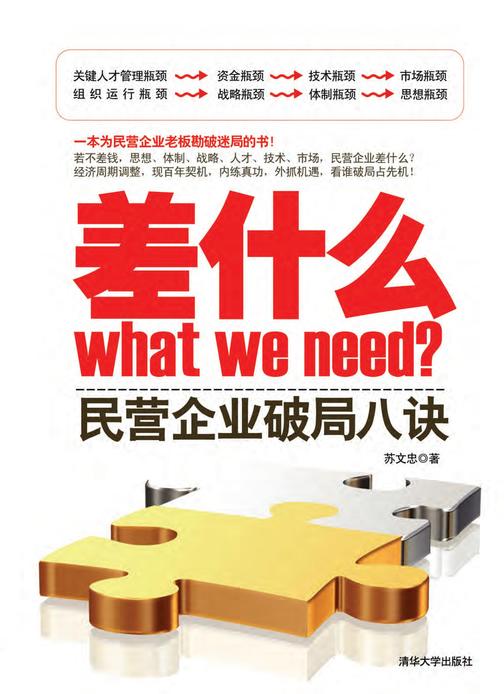 差什么――民营企业破局八诀