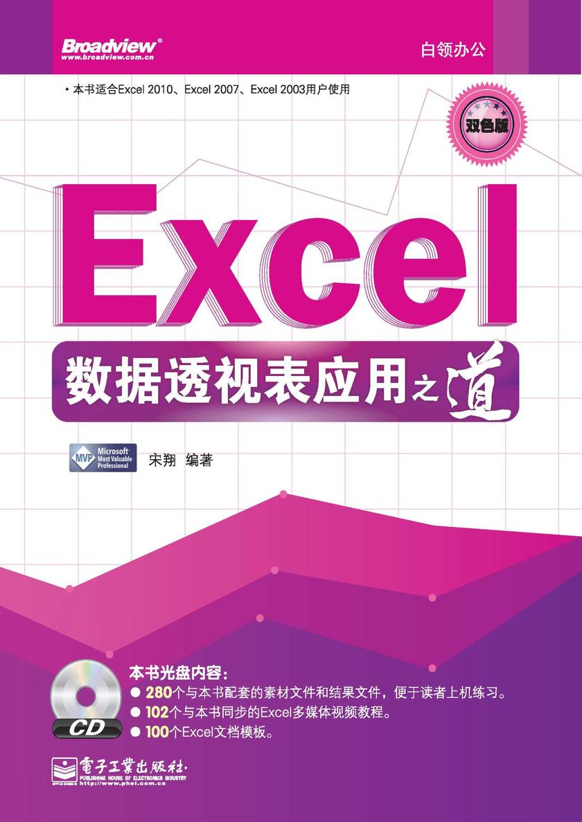 Excel数据透视表应用之道(含CD光盘1张)(双色)