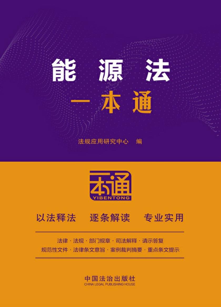 能源法一本通(第10版)
