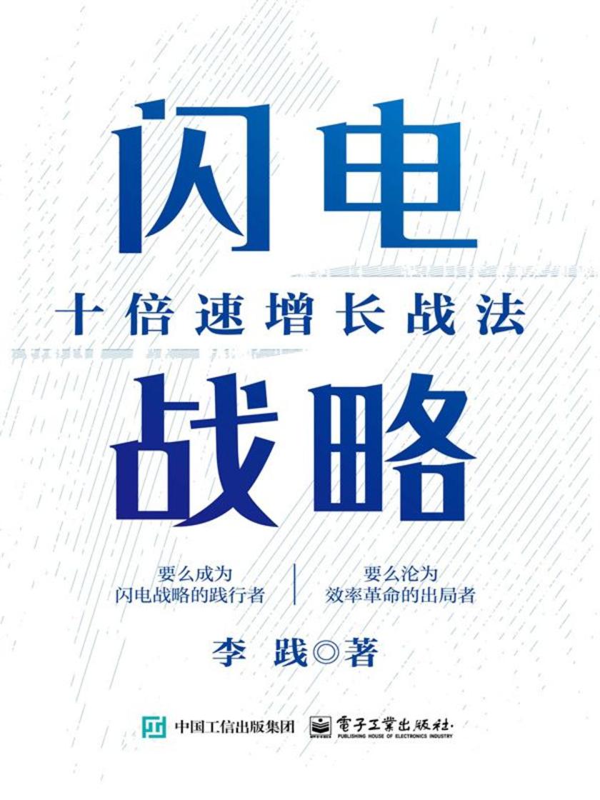 闪电战略:十倍速增长战法