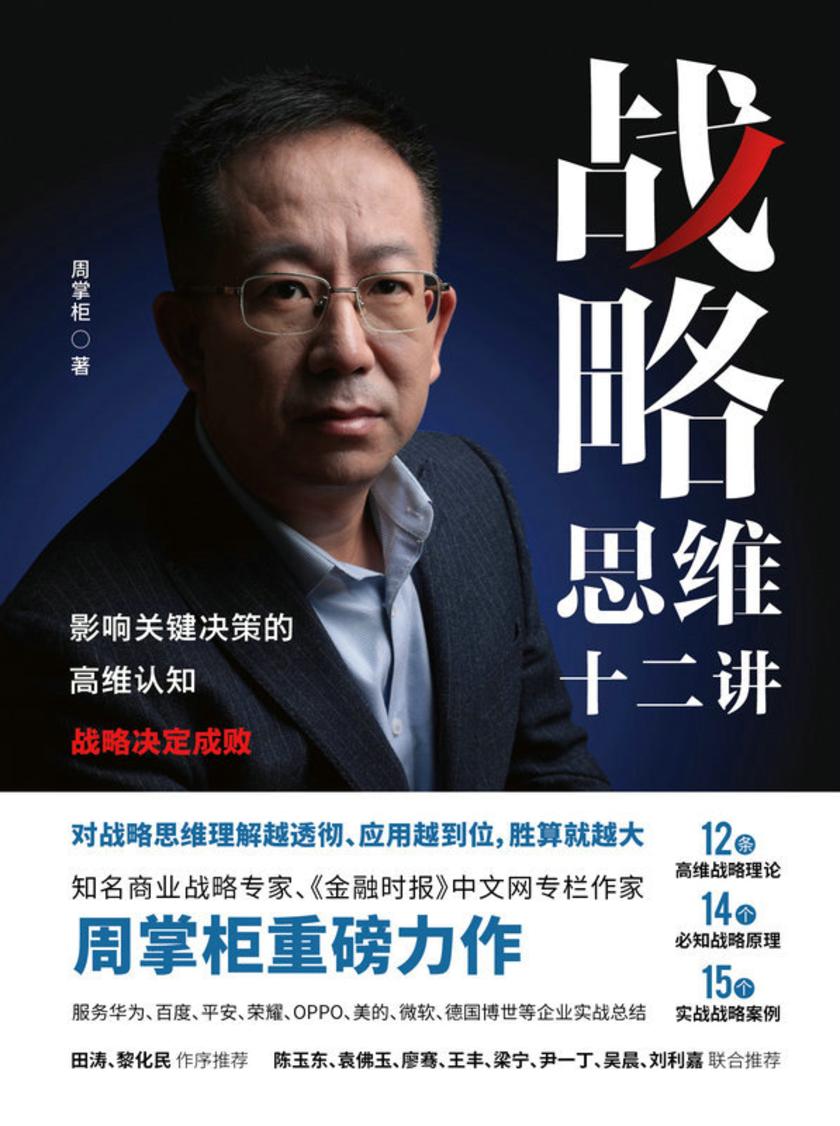 战略思维十二讲:影响关键决策的高维认知