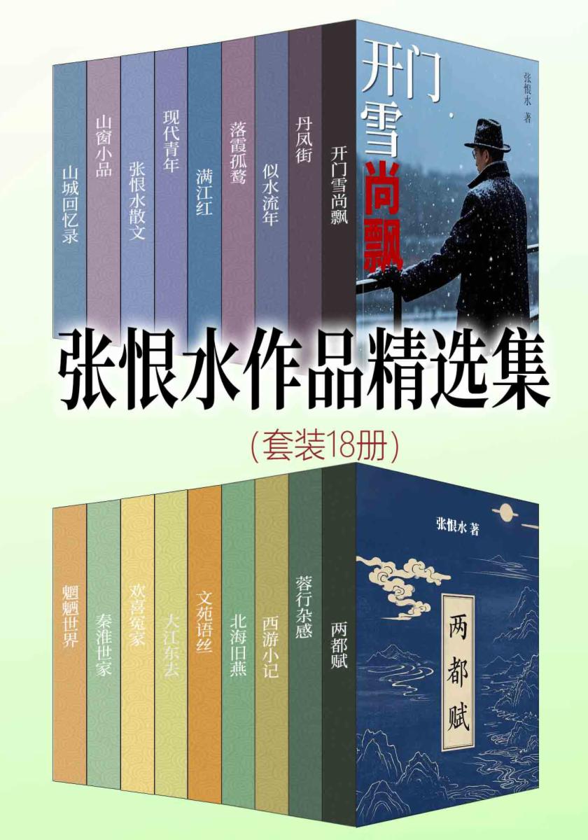 张恨水作品精选集（套装18册）