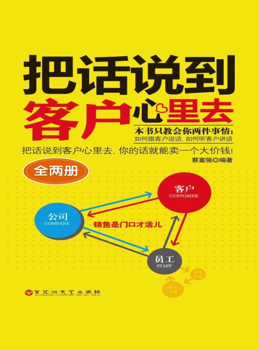 把话说到客户心里去(全两册)