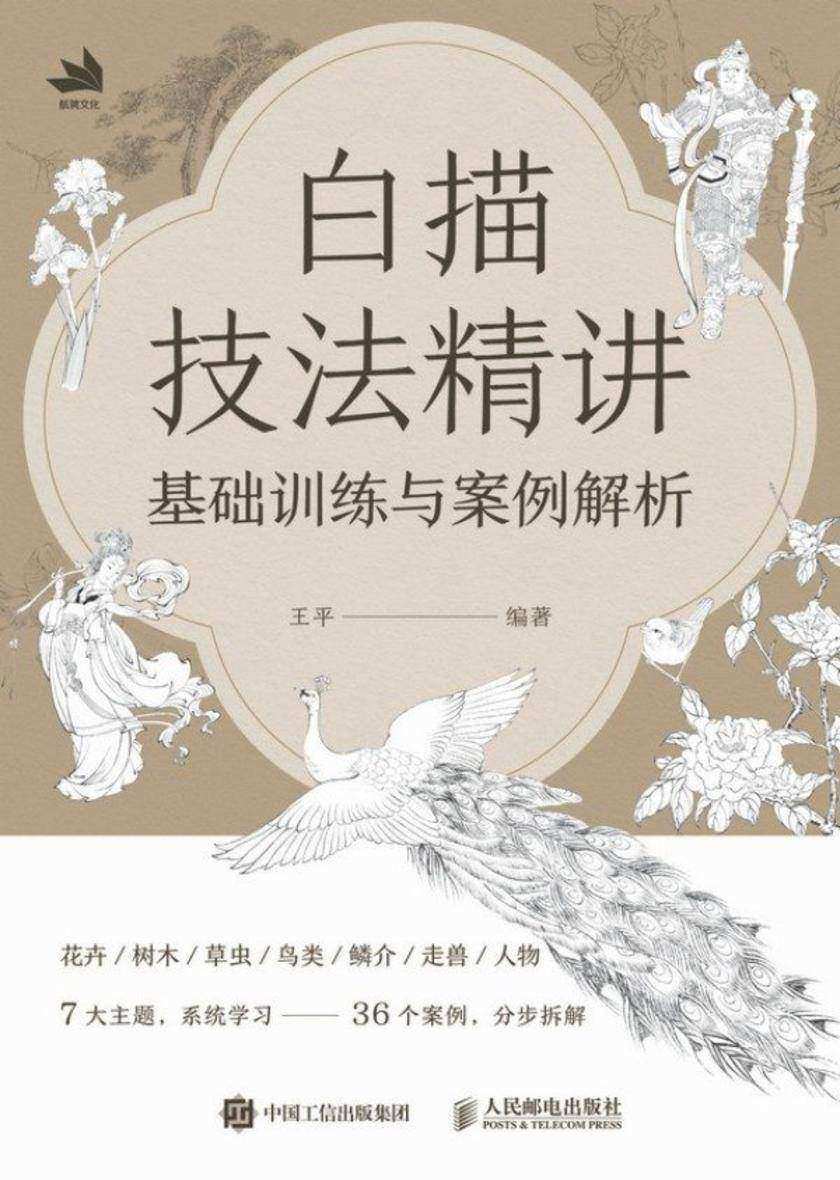 白描技法精讲:基础训练与案例解析