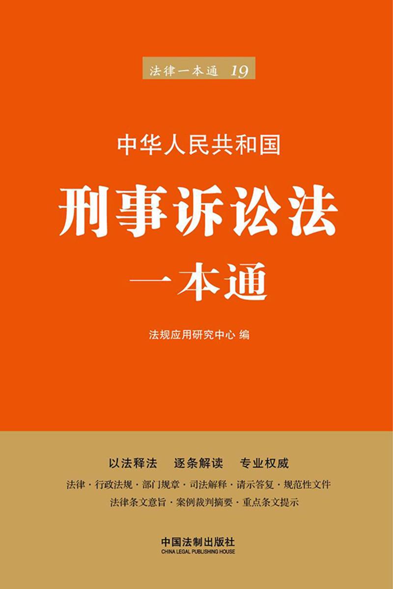 刑事诉讼法一本通(第六版)