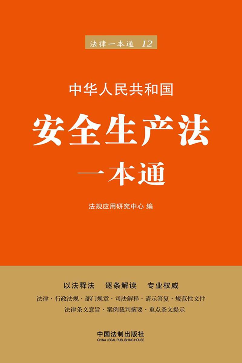 安全生产法一本通(第六版)