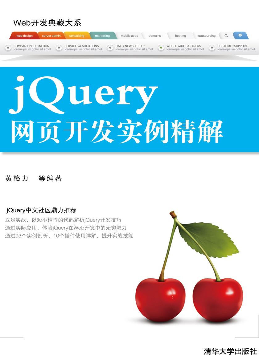 jQuery网页开发实例精解(无赠送光盘)